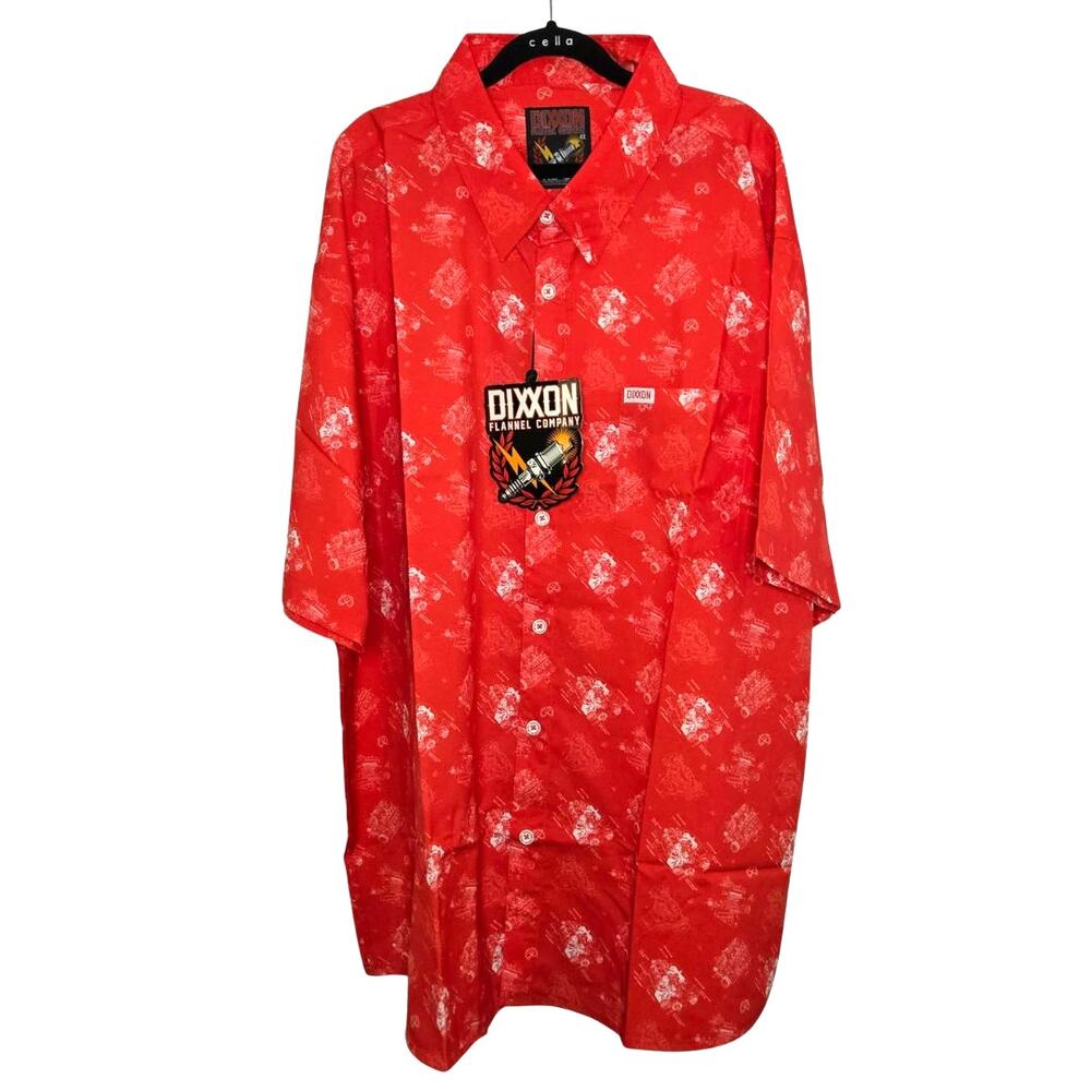 Dixxon Flannel Co. The 350 Short Sleeve Party Shirt Size 4X NWT